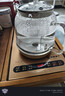 友家铺子（Biooner）全自动上水电热水壶烧水壶家用办公茶台一体机茶桌茶几嵌入式茶具套装 玫瑰金蒸茶款1L 实拍图