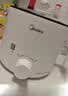 美的（Midea）电煮锅 家用多功能小煮锅小电锅 宿舍学生锅智能电锅小功率电热锅火锅泡面锅 蒸煮一体不粘锅 1.7L 【配蒸笼】XZE1613 实拍图