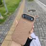 PITAKA适用苹果iPhoneAir手机壳相机按键全包浮光跃金凯夫拉磁吸裸机手感高级感奢华保护套 浮光金 实拍图
