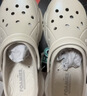 斯凯奇（Skechers）洞洞鞋女士夏细闪泡泡鞋厚底外穿包头沙滩凉拖鞋 实拍图