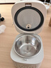 美的（Midea）电饭煲 3L家用电饭锅 316L不锈钢无涂层煮饭锅 2-3人智能预约0涂层煲汤煮粥MB-RE387S 实拍图
