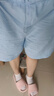 优衣库麻混纺舒适短裤女装26春夏新款485251 09 黑色 XL 实拍图