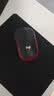 罗技（Logitech）M185鼠标 无线鼠标 办公鼠标 对称鼠标 黑色红边 带无线2.4G接收器 实拍图