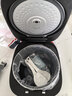 美的（Midea）纤V系列 电饭煲4-5人 IH加热电饭锅家用4L大容量智能预约 防粘胆蒸米饭锅FB40S701 实拍图
