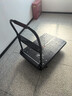 乐优佰易 小推车平板手拉车 90*60cm5寸TPR轻音耐磨承重900斤 装修搬家小拖车搬运车小拉车手拉货车折叠拖车 实拍图