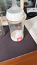 贝亲（Pigeon）奶瓶新生婴儿礼盒玻璃材质宽口径奶瓶自然实感第3代 240ml M奶嘴（3月以上）彩绘版 实拍图