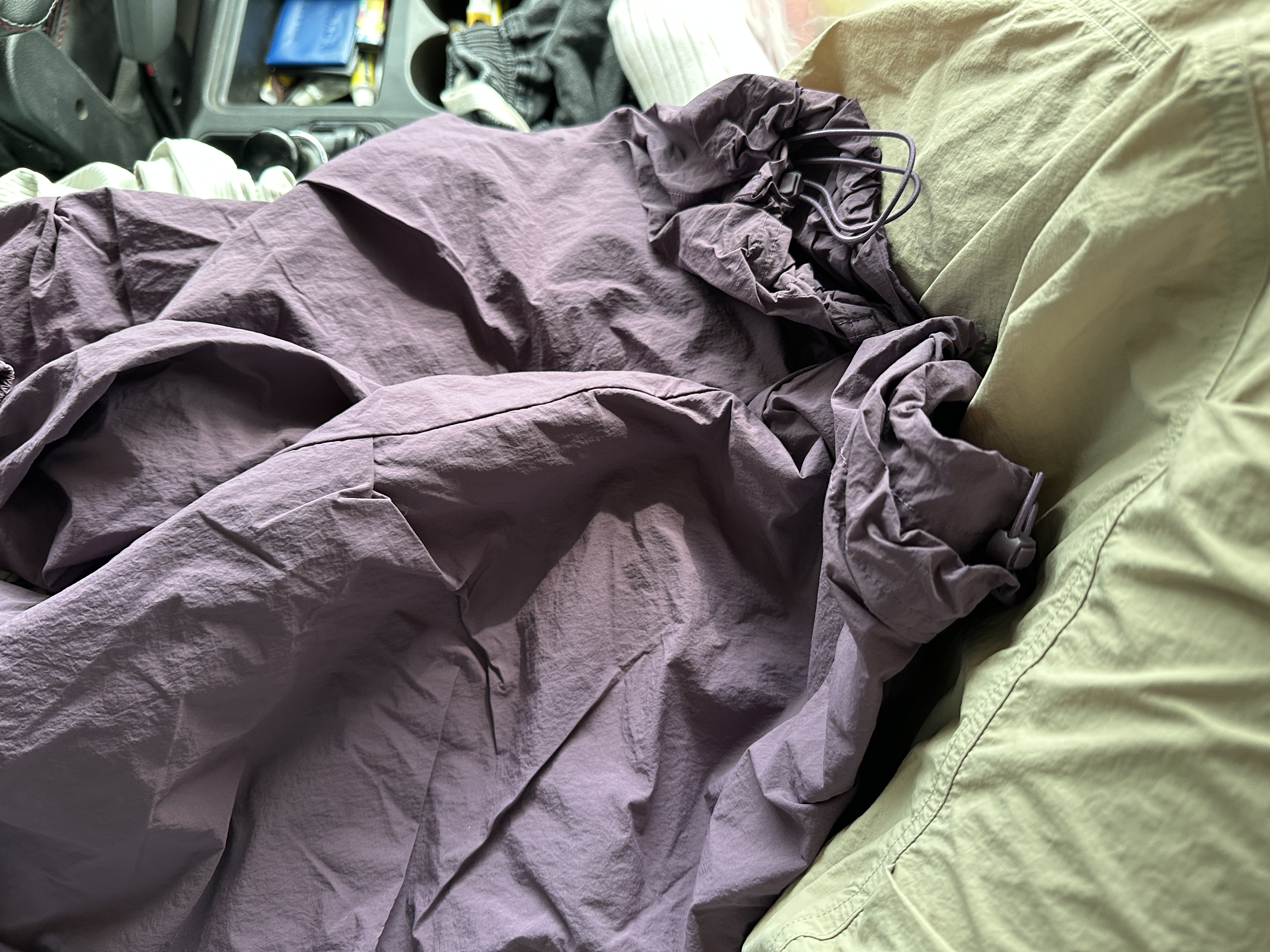 蕉下（beneunder）工装降落伞兵裤女士速干裤登山宽松阔腿防晒裤DS673 实拍图