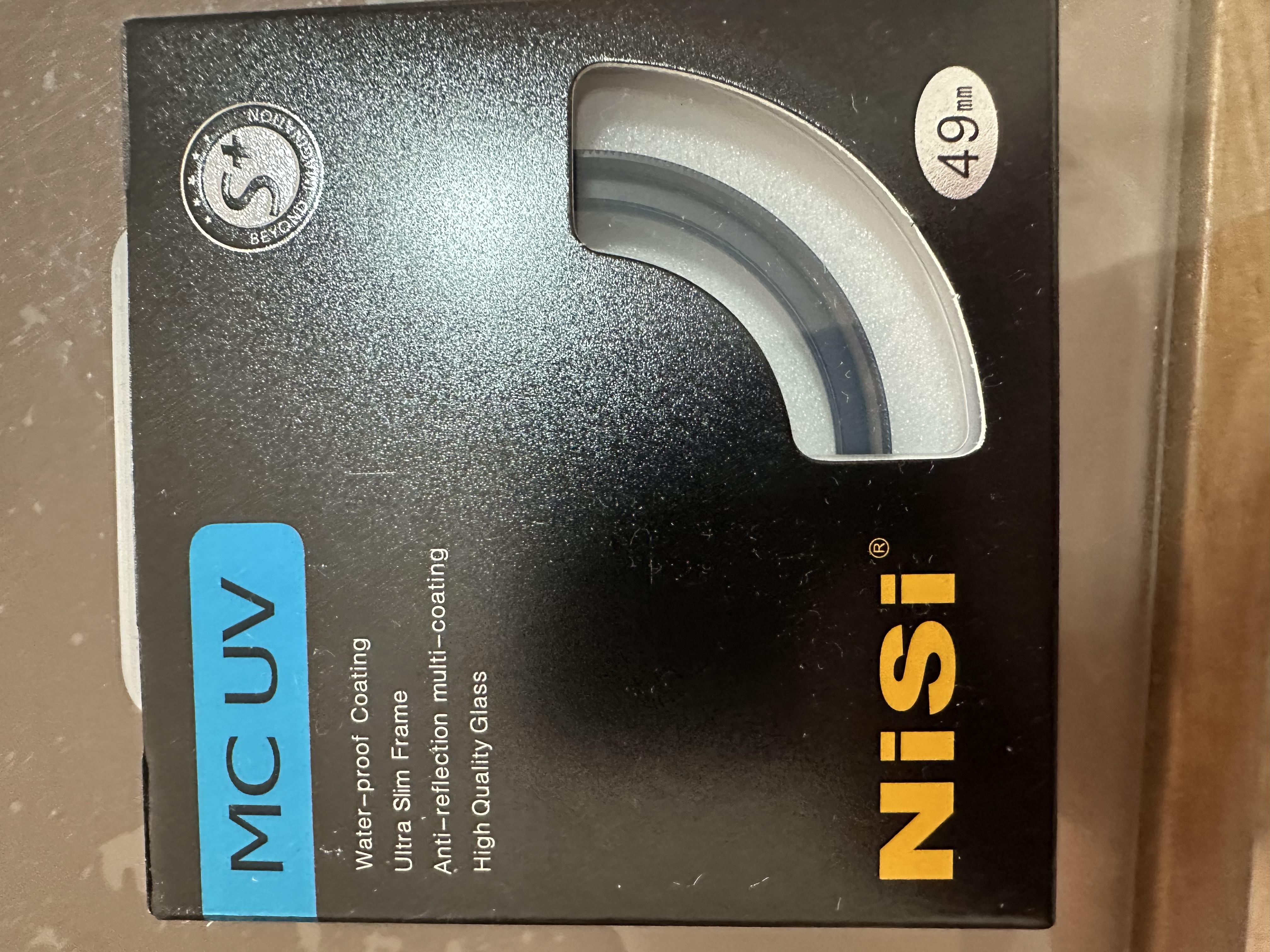 耐司（NiSi）uv镜 49mm H MC UV 49毫米uv滤镜 双面多层镀膜无暗角单反微单保护镜滤镜滤光镜佳能尼康索尼相机 实拍图
