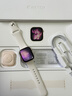 Apple/苹果 Watch S11 智能手表GPS+蜂窝款42毫米玫瑰金色铝金属表壳淡桃粉色运动型表带S/M MF984CH/B 实拍图