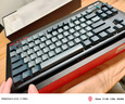 CHERRY樱桃MX8.3客制化无线机械键盘电竞游戏8K回报铝合金热插拔蓝牙三模RGB无畏契约三角洲 灰色茶轴 实拍图