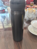 膳魔师（THERMOS）钛杯Ti纯钛保温杯大容量水杯商务杯子团购生日礼物TCTG 太空灰【纯钛茶隔片】 500ml 实拍图