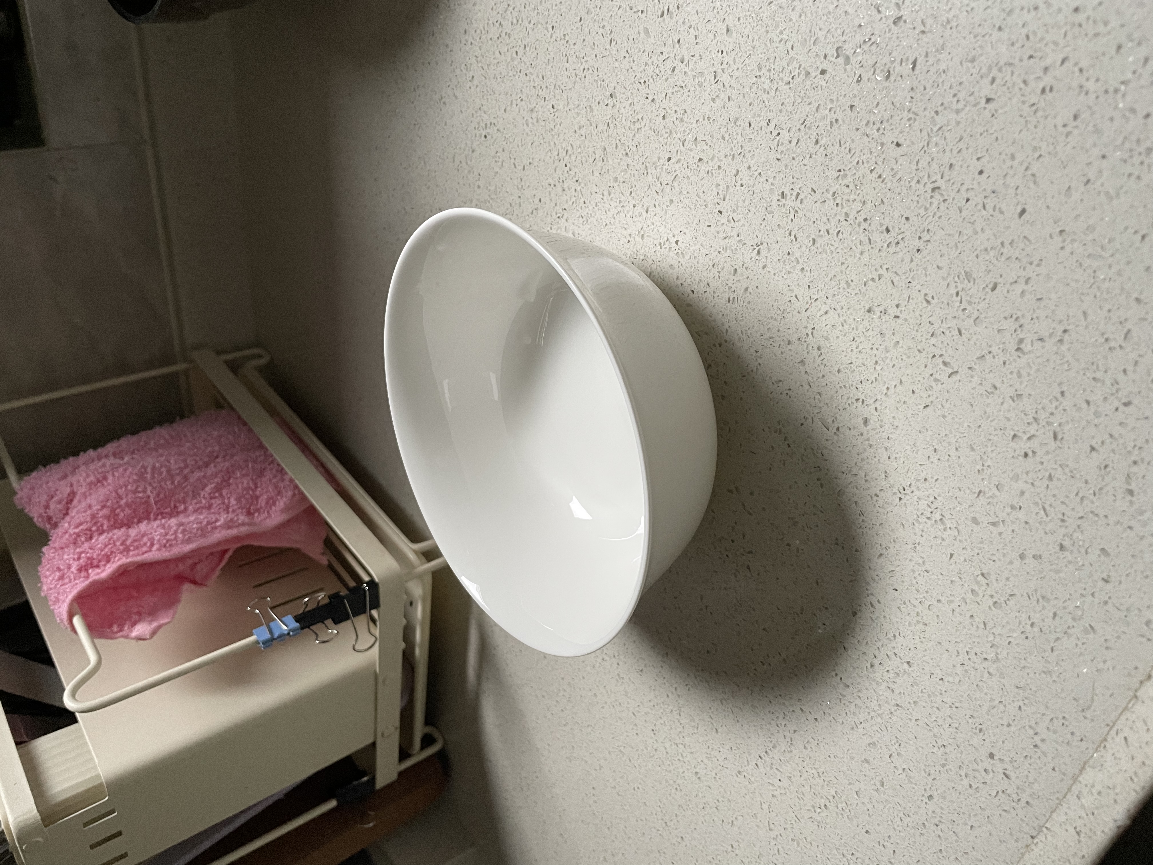 錦鳯 纯白骨瓷碗米饭碗汤碗景德镇餐具家用陶瓷大面碗汤锅高脚碗1个装 6英寸面碗 实拍图