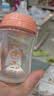贝亲（Pigeon）奶瓶新生婴儿礼盒玻璃材质宽口径奶瓶自然实感第3代 160ml SS奶嘴（0月以上）彩绘版 实拍图