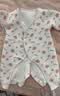 婧麒（JOYNCLEON）新生儿婴儿衣服秋冬夹棉满月纯棉初生宝宝春装连体衣a类爬服 实拍图
