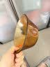 青苹果欧式茶色耐热玻璃碗盘餐具套装水果沙拉碗2碗2盘4件套 实拍图