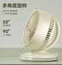 海尔（Haier） 电风扇迷你USB手持充电台式循环扇风扇轻音办公室桌面小型挂壁风扇小型空气循环扇学生宿舍风扇 户外风扇+充电款LSF-CB101(W) 实拍图