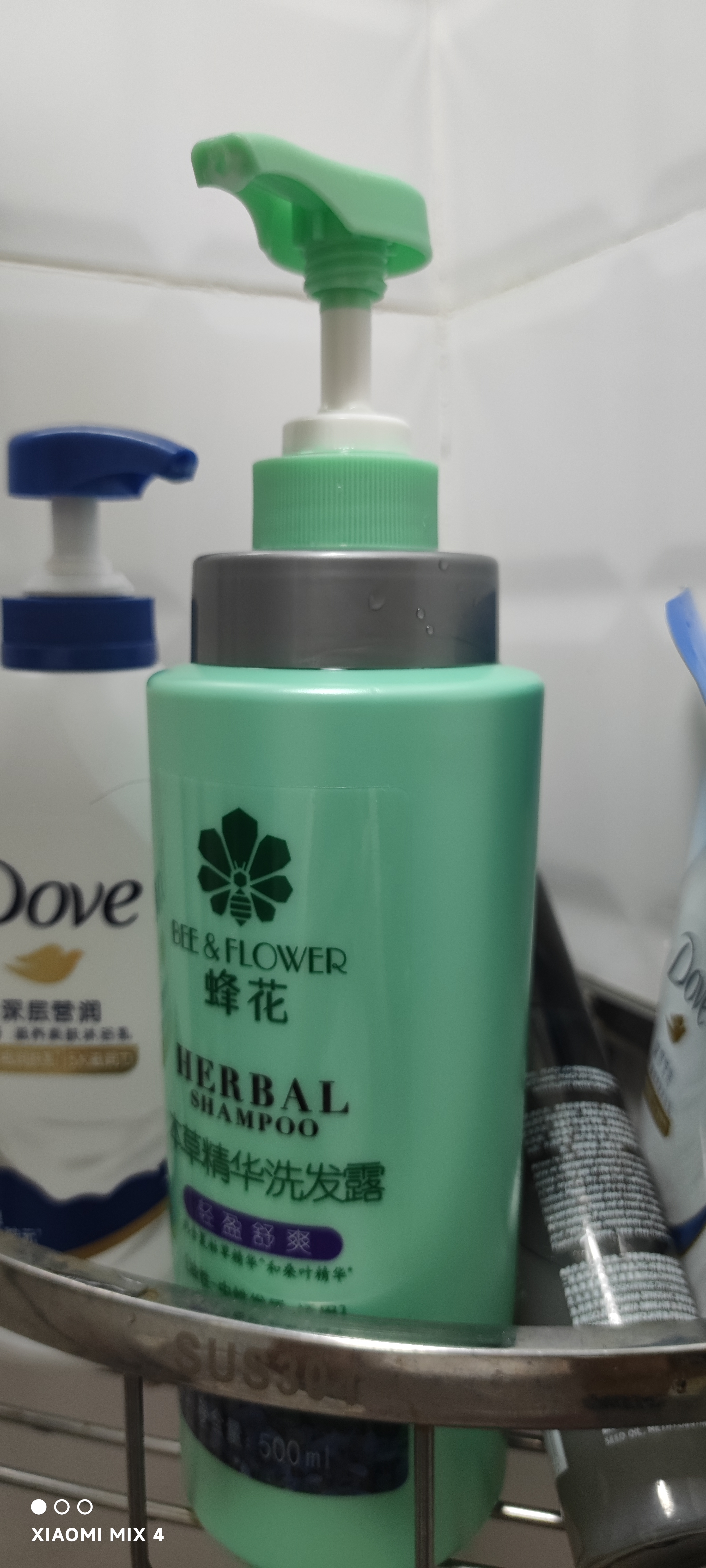 蜂花 本草精华洗发水柔顺去油清爽头皮男女士洗发露500ml 实拍图