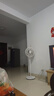 美的（Midea）【加大网罩】七叶轻音柔风电风扇/家用省电落地扇/小型台式电扇/广角摇头大风力宿舍风扇 SAE35CA1 实拍图