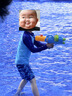 361°儿童泳衣男童分体长袖中大童游泳衣卡通可爱防晒温泉潜水服泳装 实拍图