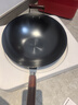 九阳（Joyoung）炒锅铁锅健康无涂层精铁锅家用炒菜锅炉灶通用34cm带盖C122 实拍图