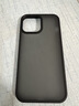 品胜 适用苹果13Pro Max手机壳 iphone13Pro Max磨砂质感透明手机保护套防摔手机壳 黑色 实拍图