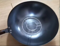 京严章丘款炒锅铁锅无涂层炒菜不粘锅家用精铁锅具燃气电磁炉用已开锅 【灶具通用】适合3-5人  赠盖铲  直径 32cm 百年工艺｜传统铁锅｜健康不沾 实拍图