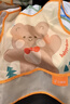 贝瑞加（Babyprints）围兜婴儿罩衣儿童吃饭宝宝围嘴防溅水油反穿衣 比尔乐园 实拍图