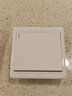 德力西（DELIXI）开关插座面板 CD815系列 单开一开双控开关 QSE86K2 实拍图
