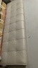 床头软包靠垫床头靠背卧室靠背垫新款科技布榻榻米自粘免洗床头靠 科技布 奶咖色 方格 180*58*6厘米 有床头用 实拍图