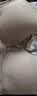 婧麒（JOYNCLEON）哺乳文胸孕妇内衣怀孕期哺乳薄款喂奶文胸产后前开扣无钢圈托聚拢 灰色3128【薄款透气聚拢】 85B 实拍图