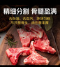 京东跑山猪黑猪脊骨 5斤(2.5斤*2小包) 煲汤食材 新老包装随机发货 实拍图