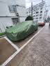 HAPOWER汽车车衣车罩防晒防雨隔热遮阳保护全罩尘棉绒通用四季加厚牛津布 【绿色】600D牛津布加厚航天涂银+收纳袋 【SUV/越野车专用】防爆晒遮阳隔热防雨防冰雹 实拍图