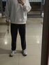 优衣库麻混纺休闲裤男装裤子棉麻透气舒适可调节26春夏新款482920 69 藏青色 2XL 实拍图