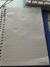 文谷(Wengu)A5/60张可拆卸不硌手铁夹活页本20孔高颜值商务简约纯色横线本大容量办公用笔记本子 BI010A5蓝 实拍图