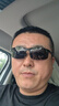 库克鲨鱼（cookshark）变色偏光太阳眼镜高级感墨镜男开车驾驶司机夜视眼睛钓鱼日夜两用 黑色【白天专用】 实拍图