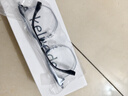 科洛德专业配近视眼镜可配度数男女防蓝光散光变色防雾眉线墨镜半框纯钛 A款钛合金镜框-黑银色 配科洛德1.56-防蓝光镜片[0-300度]「热卖」 实拍图