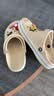 卡骆驰（CROCS）贝雅卡骆班洞洞鞋|205089 冬日白/彩色-1LI   39 (240mm)   实拍图