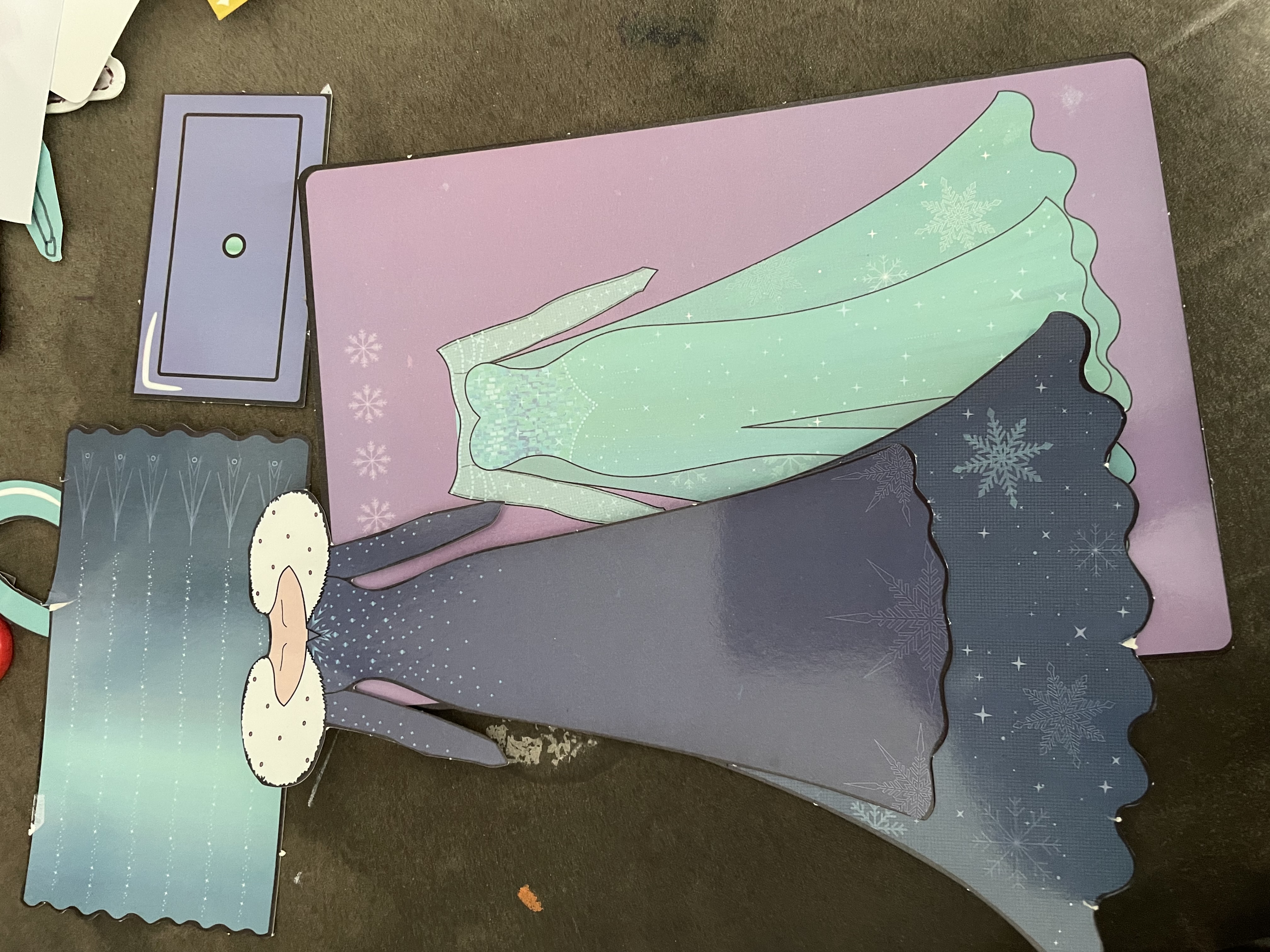 奕思瑞儿童玩具3-6岁女孩公主换装贴纸书安静书免裁剪益智女童生日礼物 实拍图