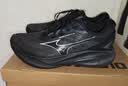 美津浓（MIZUNO）进阶厚底回弹缓震稳定跑步鞋ASTRO PLUS II 01/黑色  42.5 (275mm 实拍图
