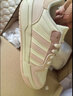 adidas ENTRAP美式校园风运动少年感复古篮球风板鞋男女阿迪达斯   白色/矾土棕/黑色   36.5 实拍图
