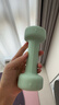 Keep哑铃女士健身家用彩色浸塑环保手铃亚铃全身塑形浅绿1.5kg*2 实拍图