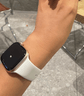 Apple/苹果 Watch S11 智能手表GPS款46毫米玫瑰金色铝金属表壳淡桃粉色运动型表带S/M MEVT4CH/B 实拍图