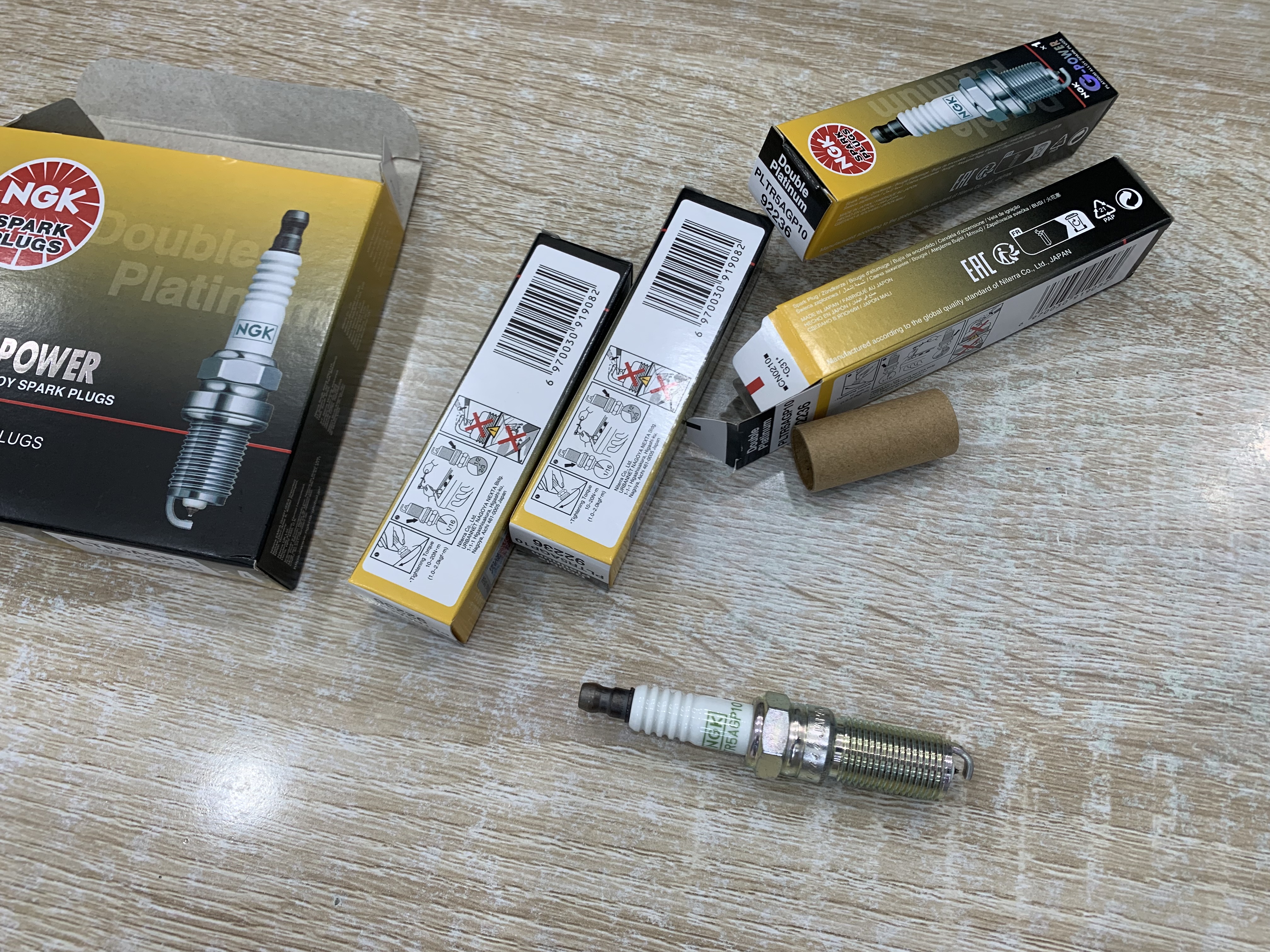 NGK原装铱铂金双铂金铱金火花塞专车专用（4支装）适配 别克昂科威新君威英朗GL8君越凯越威朗 实拍图