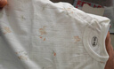 十月结晶婴儿半背衣新生儿衣服宝宝纯棉网眼短袖上衣夏季薄款A类0-3月 实拍图