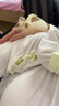 欢喜小熊新生儿连体哈衣春夏季宝宝纯棉护肚爬服0-6个月新生婴儿蝴蝶衣 实拍图