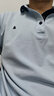 杉杉【凉感轻奢桑蚕丝】短袖T恤男2026年新款夏季衣服高端凉感POLO衫 实拍图