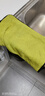 美家日记抹布 黄灰双面抹布75*35cm*2条洗车毛巾擦车抹布吸水纤维绒清洁巾 实拍图