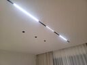 Yeelight智能嵌入式磁吸轨道灯R22无边框射灯客厅卧室过道线性无主灯 10W无极调色-智能泛光灯-30cm 实拍图