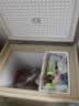 志高（CHIGO）小冰柜家用冷冻小型一级节能省电迷你卧式冷藏保鲜储母乳冷柜 【一级能效 全国联保】 158L 金微霜款 实拍图