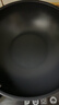 三禾0涂层炒锅无涂层不粘锅钛钢不锈钢电磁炉通用炒菜锅30cmLC30S16 实拍图